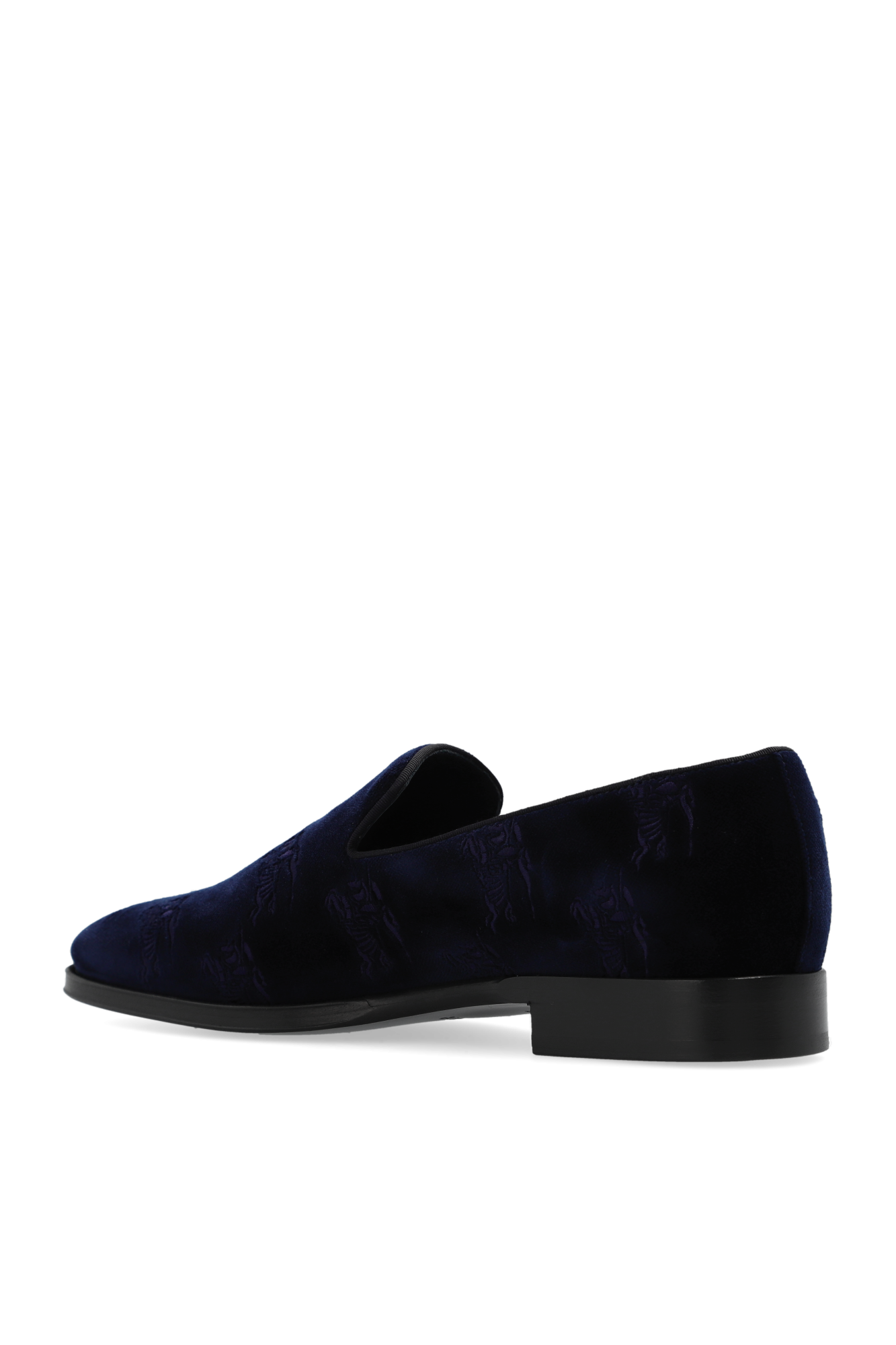 Burberry blue 2024 velvet shoes